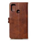 For Samsung Galaxy A21s Embossed Happy Cat Pattern Horizontal Flip Leather Case with Holder & Card Slots & Wallet & Photo Frame(Brown) - 3