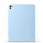 For iPad Pro 13 2024 Fixed Buckle Magnetic Deformation Leather Tablet Case(Ice Blue) - 3