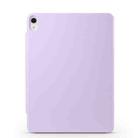 For iPad 2025 / 2022 Fixed Buckle Magnetic Deformation Leather Tablet Case(Purple) - 3