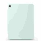 For iPad mini 6 / mini 2024 Fixed Buckle Magnetic Deformation Leather Tablet Case(Baby Green) - 3