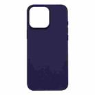 For iPhone 16 Pro Max Liquid Silicone Phone MagSafe Case(Dark Purple) - 2