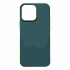 For iPhone 16 Plus Liquid Silicone Phone MagSafe Case(Dark Green) - 2