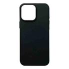 For iPhone 12 Pro Max Liquid Silicone Phone MagSafe Case(Black) - 2