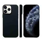 For iPhone 11 Pro Max Liquid Silicone Phone MagSafe Case(Black) - 1