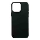 For iPhone 11 Pro Max Liquid Silicone Phone MagSafe Case(Black) - 2