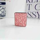 For Xiaomi Mix Flip Camellia Plaid Fabric DIY PC Phone Case(Pink) - 3