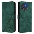For Doogee Note 59 / Note 59 Pro Crossbody 3D Embossed Flip Leather Phone Case(Green) - 2