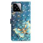 For Xiaomi 15 3D Pattern Leather Phone Case(3D Butterfly) - 3