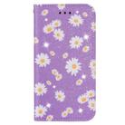 For Samsung Galaxy Note20 Glittering Daisy Magnetic Horizontal Flip Leather Case with Holder & Card Slots & Photo Frame(Purple) - 2