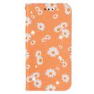 For Samsung Galaxy Note20 Glittering Daisy Magnetic Horizontal Flip Leather Case with Holder & Card Slots & Photo Frame(Orange) - 2