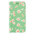 For Samsung Galaxy Note20 Ultra Glittering Daisy Magnetic Horizontal Flip Leather Case with Holder & Card Slots & Photo Frame(Green) - 2