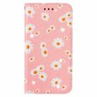 For iPhone 12 Pro Max Glittering Daisy Magnetic Horizontal Flip Leather Case with Holder & Card Slots & Photo Frame(Pink) - 2