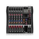 XTUGA CT60X 6-Channels Audio Mixer DJ Mixing Console with 48V Power Supply(UK Plug) - 1