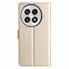 For OnePlus 13 Silk Texture Horizontal Flip Leather Phone Case(Gold) - 3