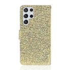 For Samsung Galaxy S25 Ultra 5G Glitter Powder Filp Leather Phone Case(Gold) - 3