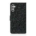 For Samsung Galaxy S24 FE 5G Glitter Powder Filp Leather Phone Case(Black) - 3