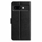 For Google Pixel 9a Silk Texture Horizontal Flip Leather Phone Case(Black) - 3