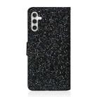 For Samsung Galaxy A16  4G / 5G Glitter Powder Filp Leather Phone Case(Black) - 3