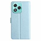 For Honor 400 Lite Silk Texture Horizontal Flip Leather Phone Case(Light Blue) - 3