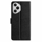 For Honor 400 Pro Global Silk Texture Horizontal Flip Leather Phone Case(Black) - 3