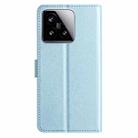 For Xiaomi 15 Silk Texture Horizontal Flip Leather Phone Case(Light Blue) - 3
