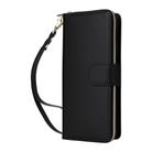 For Samsung Galaxy A36 5G Nine-card Slots Zipper Wallet Bag Leather Phone Case(Black) - 2