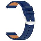 For Huawei Watch GT 5 / GT 5 Pro 46mm Square 22mm Leather Watch Band(Blue) - 2