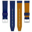 For Huawei Watch GT 5 / GT 5 Pro 46mm Square 22mm Leather Watch Band(Blue) - 3