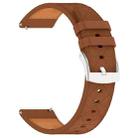 For Huawei Watch GT 5 / GT 5 Pro 46mm Square 22mm Leather Watch Band(Brown) - 2