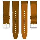 For Huawei Watch GT 5 / GT 5 Pro 46mm Square 22mm Leather Watch Band(Brown) - 3