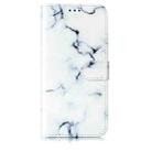 For Honor X7C 4G / 200 Smart Colored Drawing Marble Pattern Leather Phone Case(White Marble) - 2