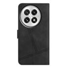 For OnePlus 13 Skin-feel Stitching Leather Phone Case(Black) - 3