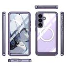 For Samsung Galaxy S25 5G RedPepper Tempered Glass MagSafe Phone Case(Purple) - 2