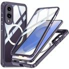 For Samsung Galaxy S25 Edge 5G RedPepper Tempered Glass MagSafe Phone Case(Purple) - 1