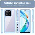 For Honor X5b Plus Colorful Series Acrylic Hybrid TPU Phone Case(Blue) - 2