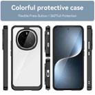 For Honor Magic7 Colorful Series Acrylic Hybrid TPU Phone Case(Black) - 2