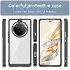 For Honor Magic7 Lite Colorful Series Acrylic Hybrid TPU Phone Case(Black) - 2