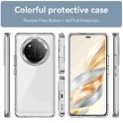 For Honor X9c Colorful Series Acrylic Hybrid TPU Phone Case(Transparent) - 2