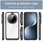 For Honor Magic7 Pro Colorful Series Acrylic Hybrid TPU Phone Case(Black) - 2