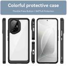 For Honor 300 Colorful Series Acrylic Hybrid TPU Phone Case(Black) - 2