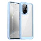 For Honor 300 Colorful Series Acrylic Hybrid TPU Phone Case(Blue) - 1