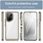 For Honor 300 Colorful Series Acrylic Hybrid TPU Phone Case(Transparent Grey) - 2