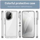 For Honor 300 Colorful Series Acrylic Hybrid TPU Phone Case(Transparent) - 2