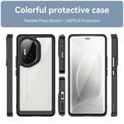 For Honor 300 Ultra Colorful Series Acrylic Hybrid TPU Phone Case(Black) - 2