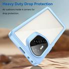 For Honor 300 Pro Colorful Series Acrylic Hybrid TPU Phone Case(Blue) - 3