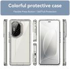 For Honor 300 Pro Colorful Series Acrylic Hybrid TPU Phone Case(Transparent) - 2