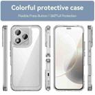 For Honor X70i Colorful Series Acrylic Hybrid TPU Phone Case(Transparent) - 2