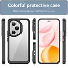 For Honor 400 Pro 5G Global 160.8mm Colorful Series Acrylic Hybrid TPU Phone Case(Black) - 2