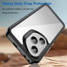 For Honor 400 Pro 5G Global 160.8mm Colorful Series Acrylic Hybrid TPU Phone Case(Black) - 3