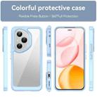 For Honor 400 Pro 5G Global 160.8mm Colorful Series Acrylic Hybrid TPU Phone Case(Blue) - 2